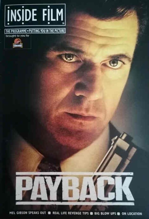 INSIDE FILM magazine side cover Issue 4  1998